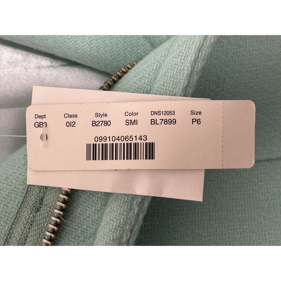 J.Crew Stadium Cloth by Nello Gori Cocoon Coat in Soft Mint - Sz 6P - New - Picture 6 of 13